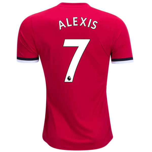 Manchester United Home 2017/18 Alexis Sanchez #7 Soccer Jersey